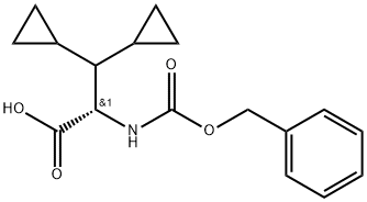 (S)-2-(((Benzyloxy)carbonyl)amino)-3,3-dicyclopropylpropansäure