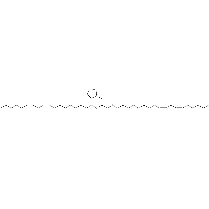 1-[2,3-Bis[(9Z,12Z)-octadeca-9,12-dien-1-yloxy]propyl]pyrrolidin