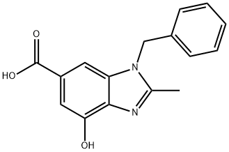 1-Benzyl-4-hydroxy-2-methyl-1H-benzo[d]imidazol-6-carbonsäure