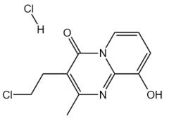 3-(2-Chlorethyl)-9-hydroxy-2-methyl-4H-pyrido[1,2-a]pyrrimidin-4-on-hydrochlorid
