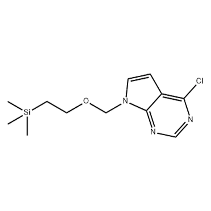 4-CHLOR-7-((2-(TRIMETHYLSILYL)ETHOXY)METHYL)-7H-PYRROLO[2,3-D]PYRIMIDIN