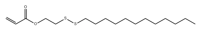 2-Propenoic acid, 2-(dodecyldithio)ethyl ester