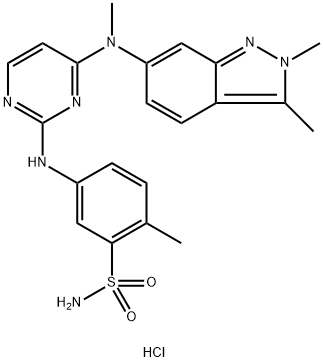 Pazopanibhydrochlorid
