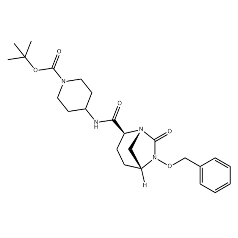 tert-Butyl 4-((2S,5R)-6-(benzyloxy)-7-oxo-1,6-diazabicyclo[3.2.1]octan-2-carboxamido)piperidin-1-carboxylat
